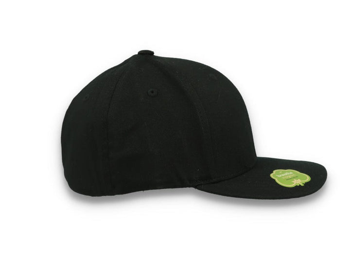 Black Organic Cap Flexfit Cotton 6277 - LOKK