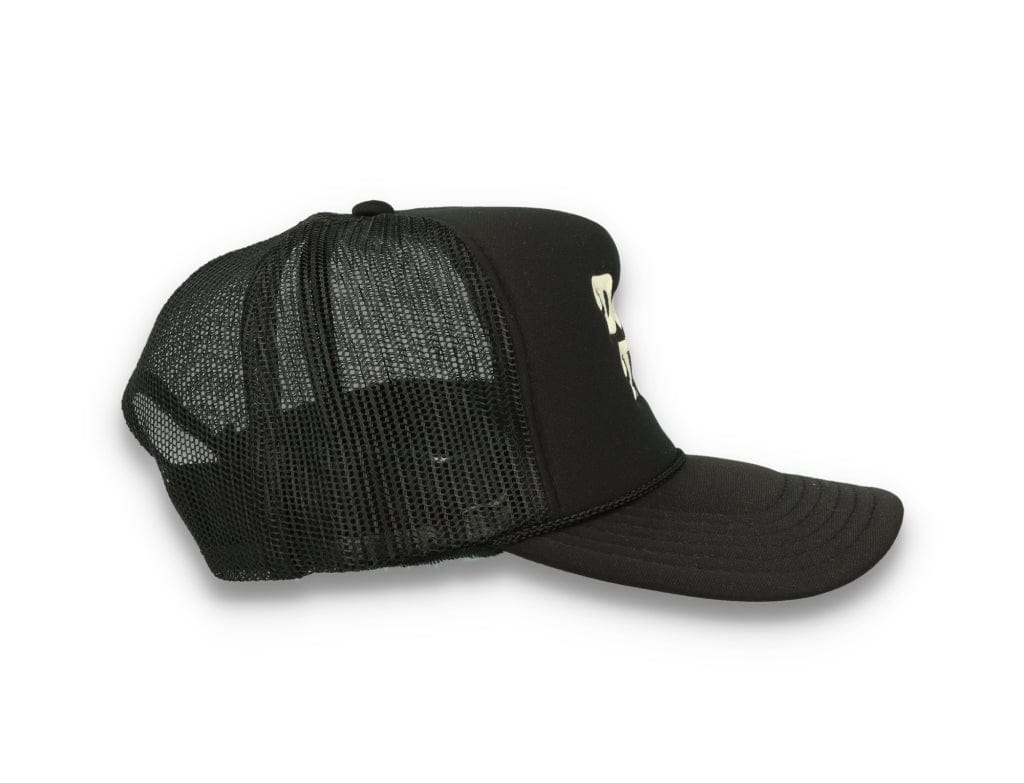 Trucker Cap Free & Easy Don't Trip Black/Black - LOKK