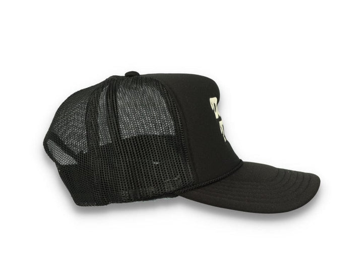 Trucker Cap Free & Easy Don't Trip Black/Black - LOKK
