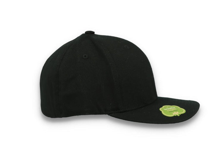 Black Organic Cap Flexfit Cotton 6277 - LOKK