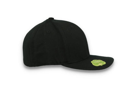 Black Organic Cap Flexfit Cotton 6277