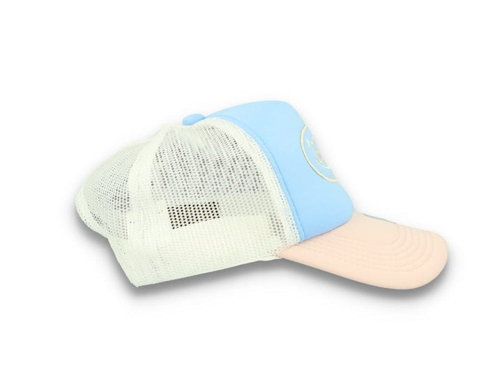 Von Dutch Trucker Cap Tampa Foam Blue/Pink - LOKK