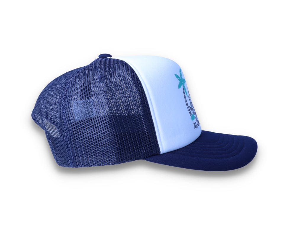 Trucker Cap Aloha Club White/Navy - LOKK