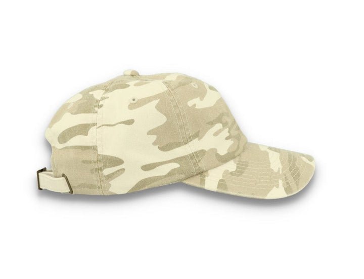 Low Profile Camo Washed Cap 6245CW Desert Camo - LOKK