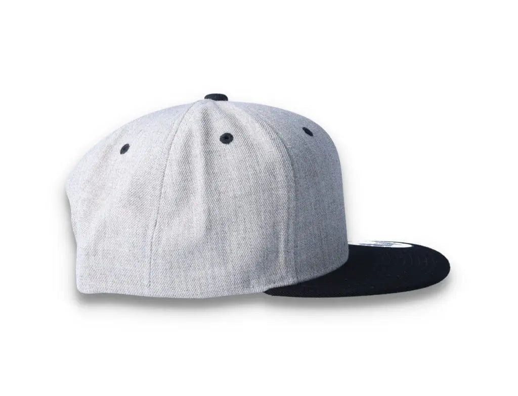 Yupoong Classic Snapback 6089MT Heather Grey/Black - LOKK