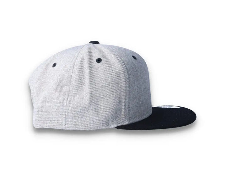 Yupoong Classic Snapback 6089MT Heather Grey/Black - LOKK