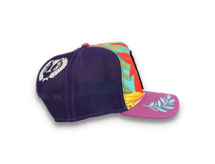 Goorin Trucker Cap  Even Betta Purple - LOKK