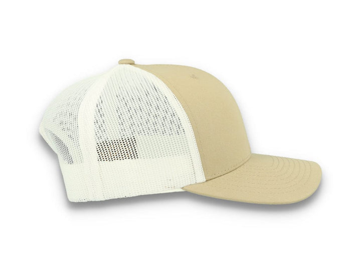 Flexfit 6606T Retro Trucker Khaki/White - LOKK