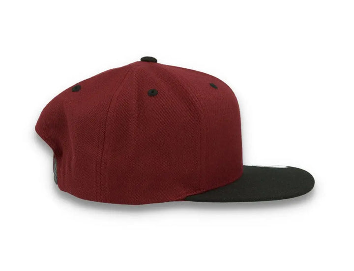 Yupoong Classic Snapback 6089MT Maroon/Black - LOKK
