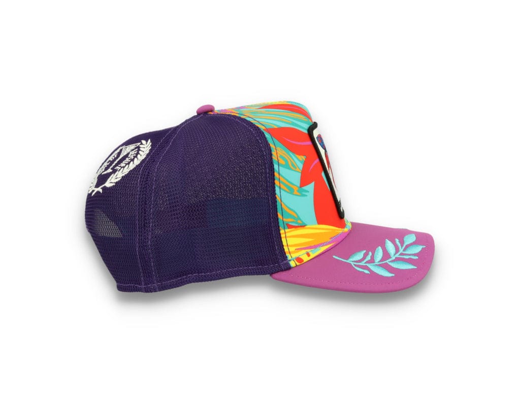 Goorin Trucker Cap  Even Betta Purple - LOKK