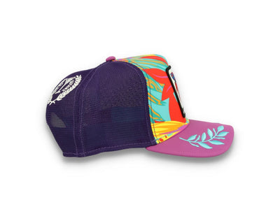 Goorin Trucker Cap  Even Betta Purple