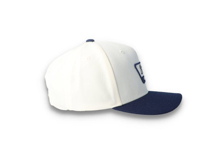 Snapback Cap White/Navy Linwood - LOKK