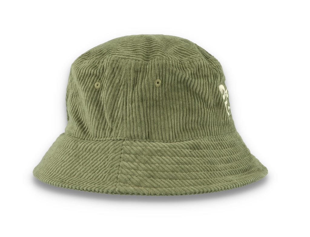 Bucket Hat Olive Green Free & Easy Don't Trip Fat Corduroy