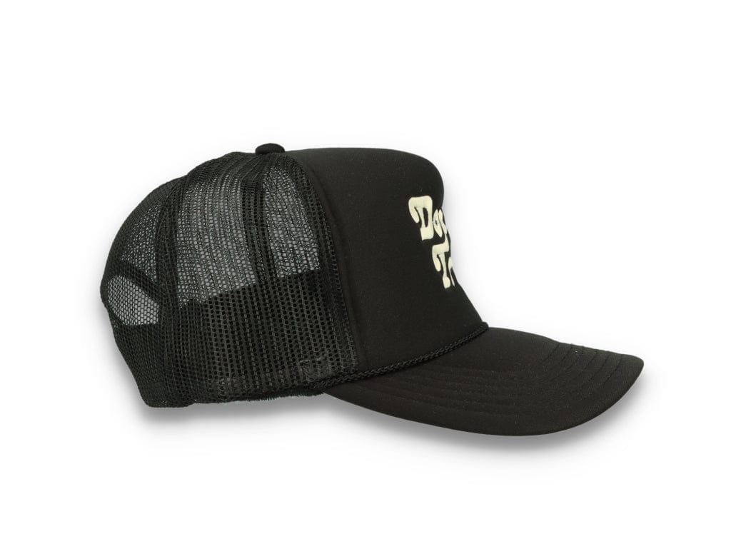 Trucker Cap Free & Easy Don't Trip Black/Black - LOKK