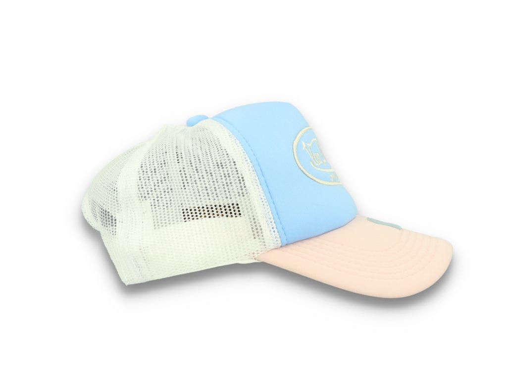 Von Dutch Trucker Cap Tampa Foam Blue/Pink - LOKK