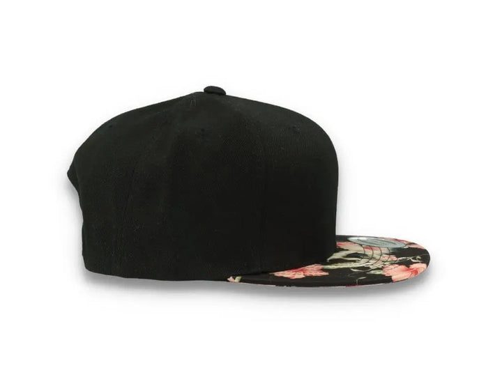 Yupoong Classic Snapback 6089F Red Floral - LOKK
