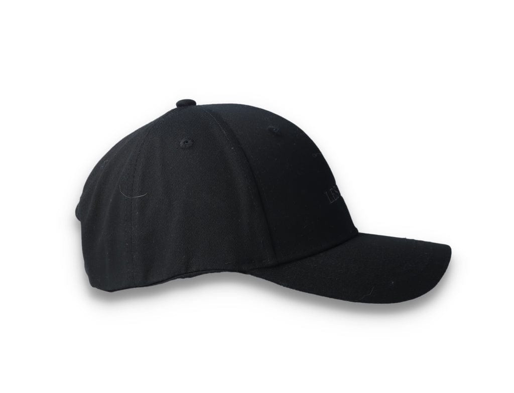 Lens Baseball Cap Black/Black - LOKK