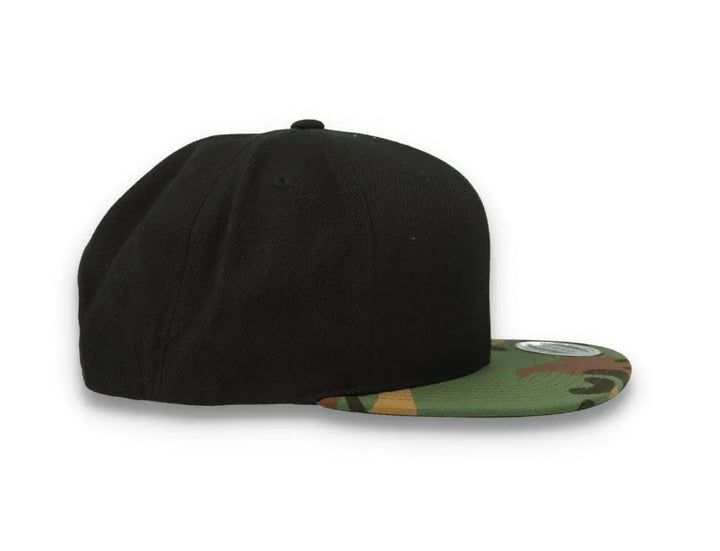 Yupoong Snapback Black/Camo 6089tc - LOKK