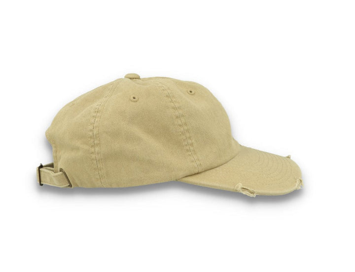 Low Profile Destroyed Cap Khaki 6245DC - LOKK