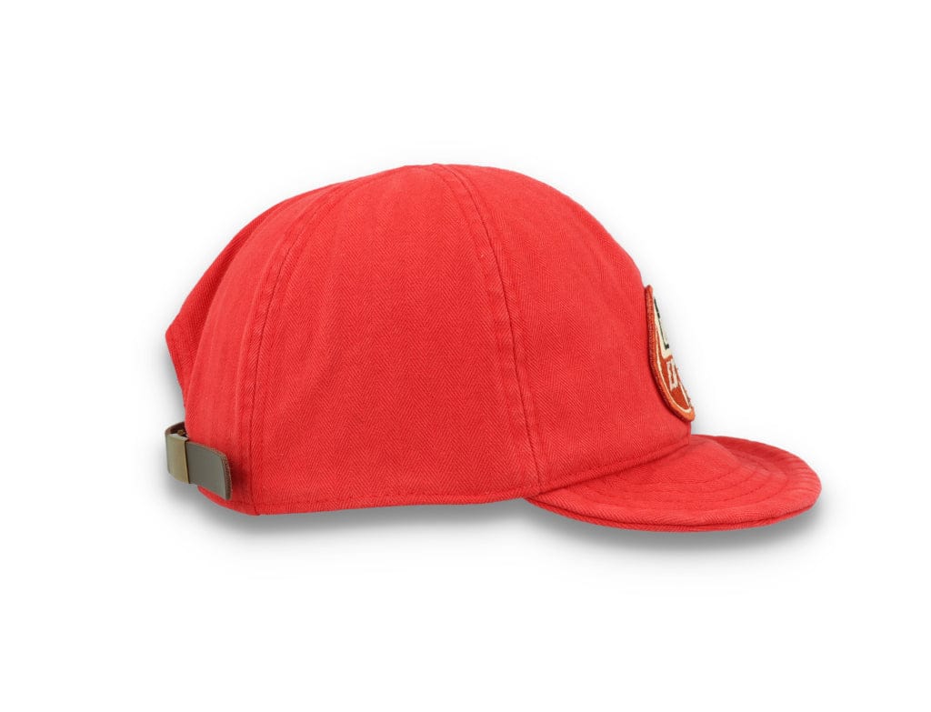 Kopex Short Visor Cap Grenadine Red - LOKK