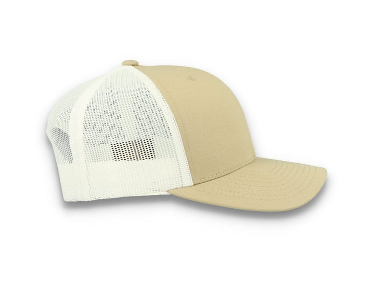 Flexfit 6606T Retro Trucker Khaki/White - LOKK