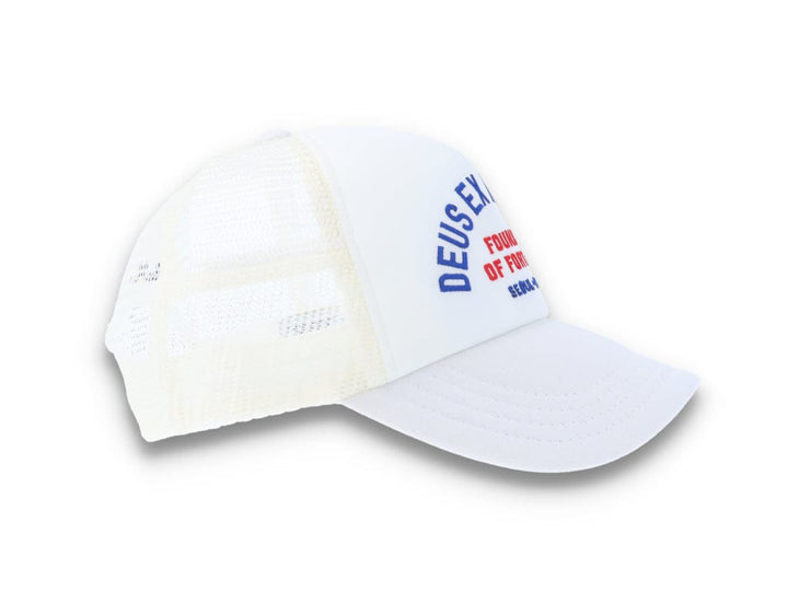 Trucker Cap White Fortuity - LOKK