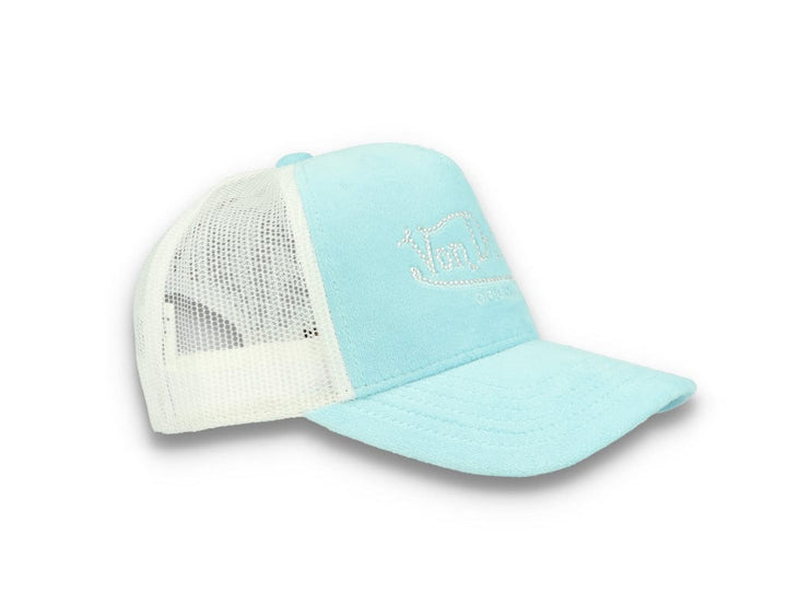 Von Dutch Trucker Cap Miami Velvet Light Blue/White - LOKK
