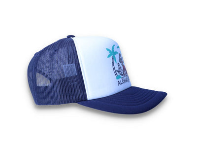 Trucker Cap Aloha Club White/Navy