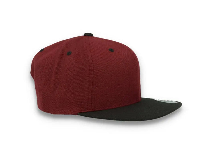 Yupoong Classic Snapback 6089MT Maroon/Black - LOKK