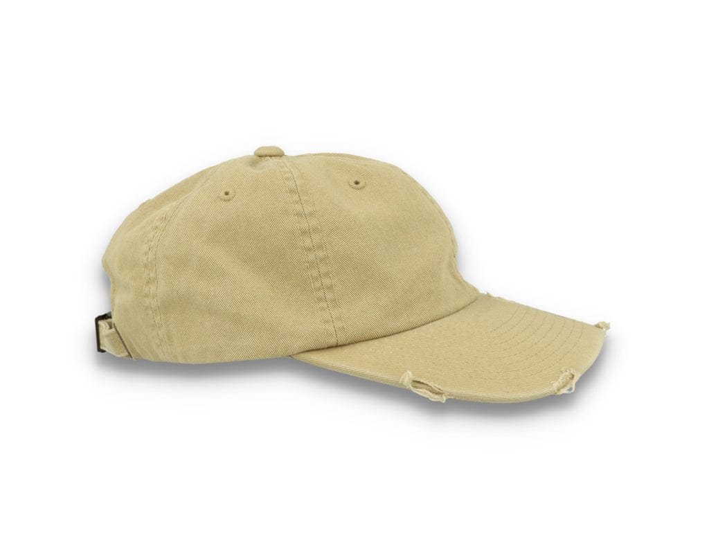 Low Profile Destroyed Cap Khaki 6245DC - LOKK