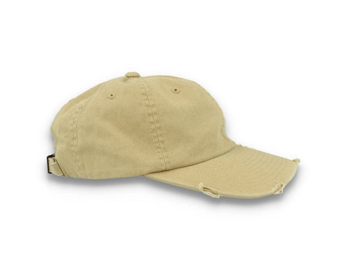 Low Profile Destroyed Cap Khaki 6245DC - LOKK