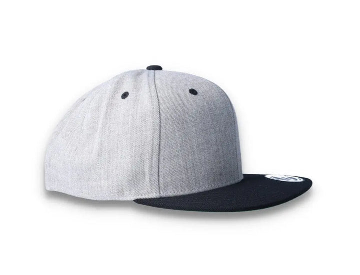 Yupoong Classic Snapback 6089MT Heather Grey/Black - LOKK
