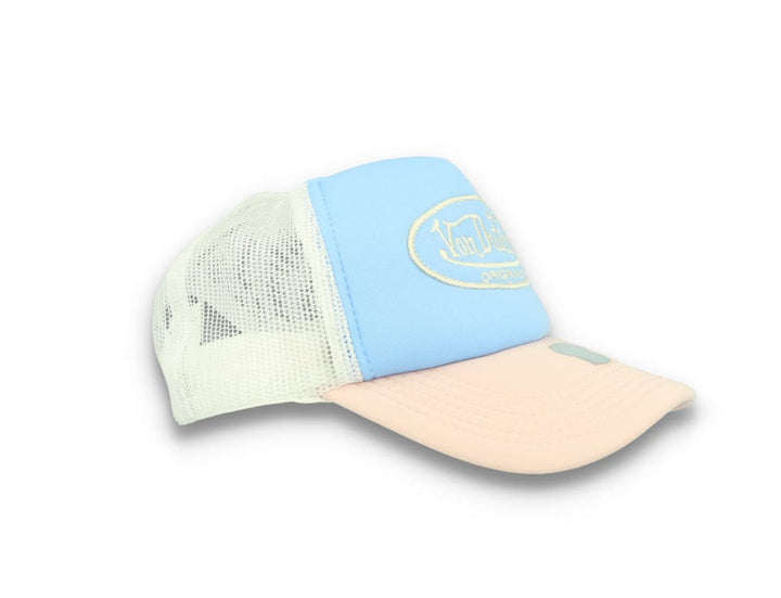 Von Dutch Trucker Cap Tampa Foam Blue/Pink - LOKK