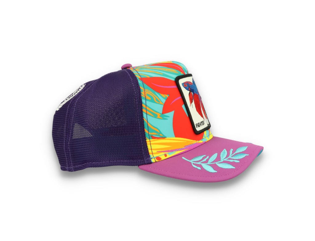 Goorin Trucker Cap  Even Betta Purple - LOKK