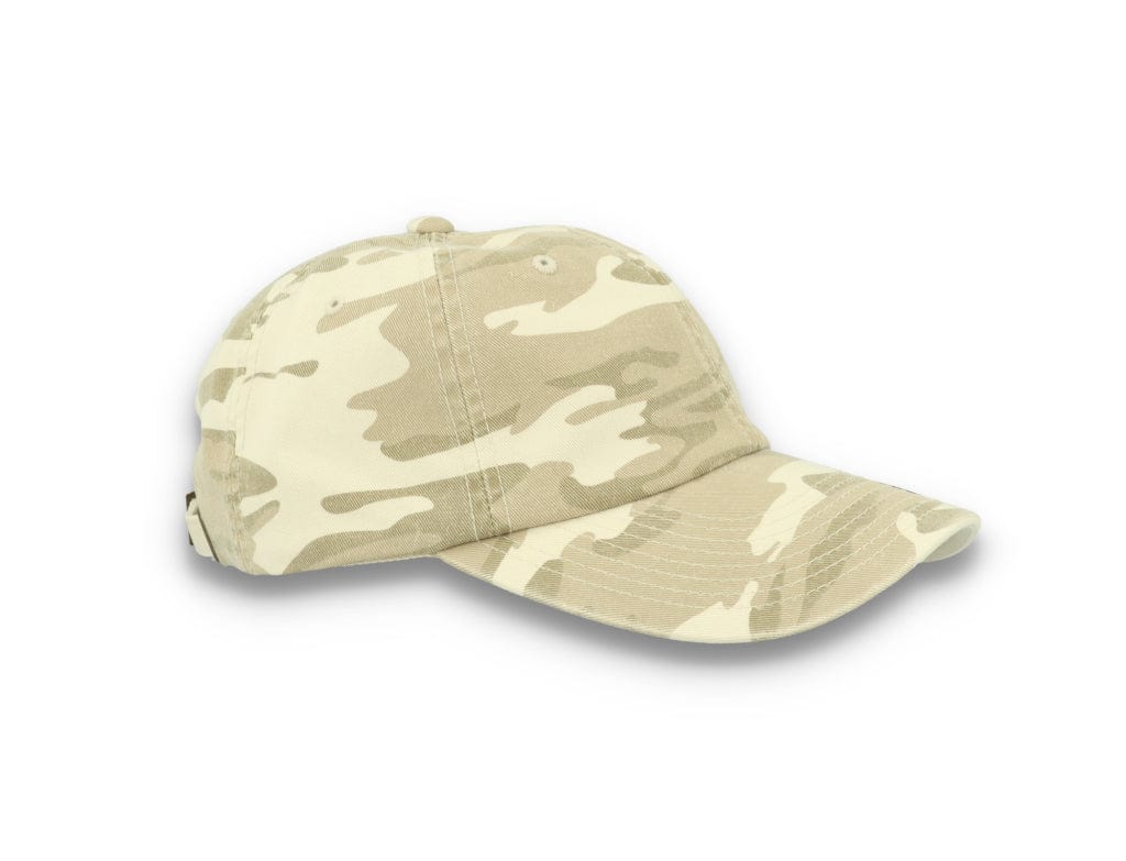 Low Profile Camo Washed Cap 6245CW Desert Camo - LOKK