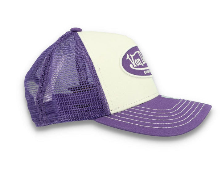 Trucker Boston White/Purple - LOKK