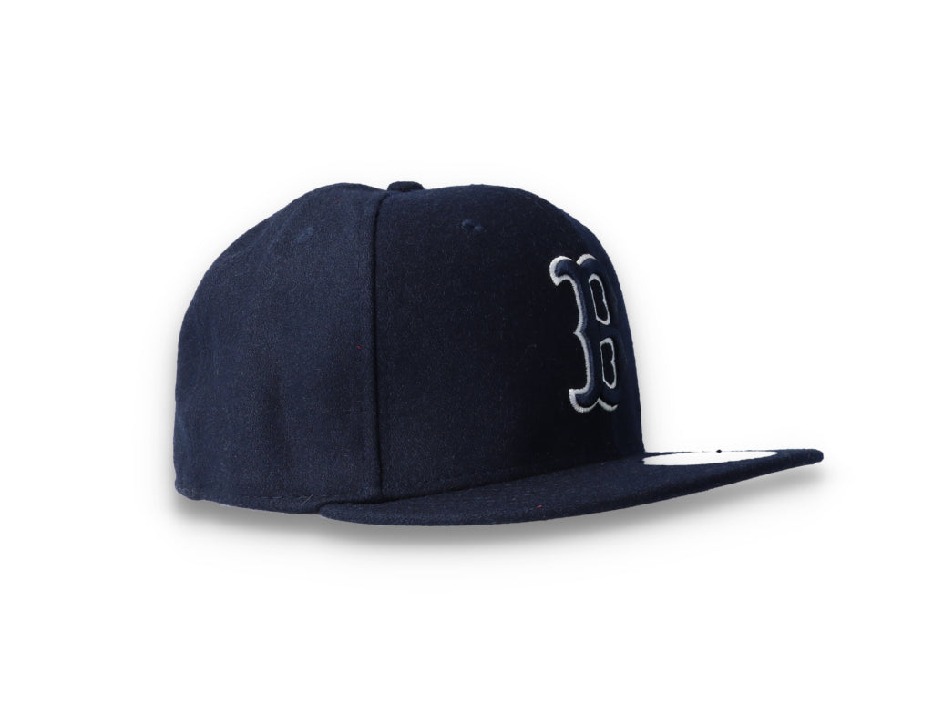 59FIFTY Melton Wool Boston Red Sox Navy/White - LOKK