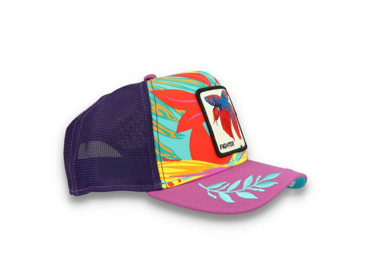 Goorin Trucker Cap  Even Betta Purple - LOKK