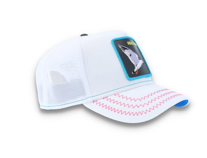 Goorin Trucker Cap Beach Bomber White - LOKK