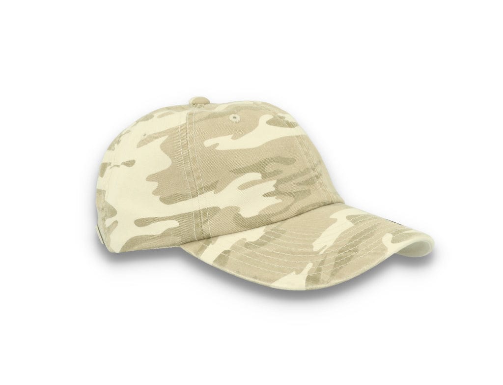 Low Profile Camo Washed Cap 6245CW Desert Camo - LOKK
