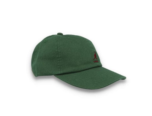 Kangol Cap Washed Baseball Cap Algae - LOKK