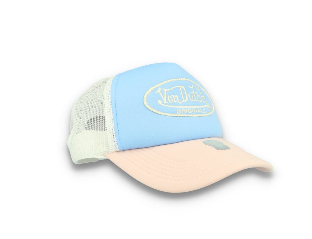 Von Dutch Trucker Cap Tampa Foam Blue/Pink - LOKK