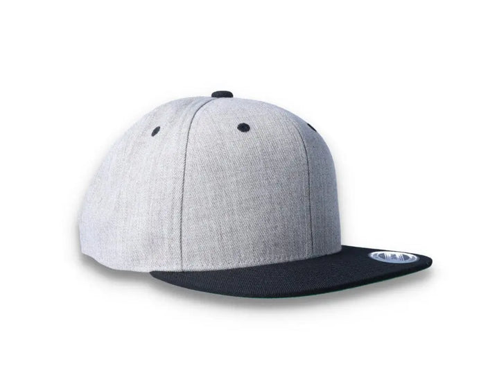 Yupoong Classic Snapback 6089MT Heather Grey/Black - LOKK