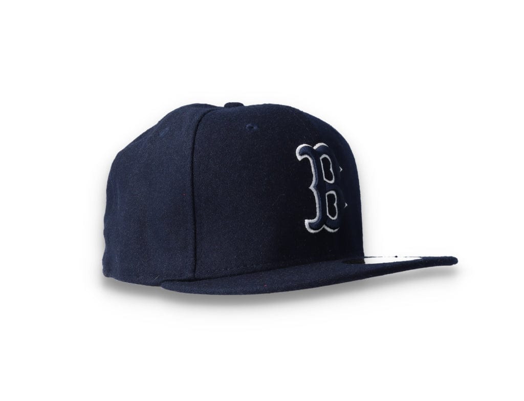 59FIFTY Melton Wool Boston Red Sox Navy/White - LOKK