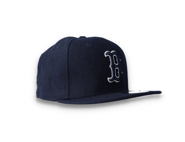 59FIFTY Melton Wool Boston Red Sox Navy/White - LOKK