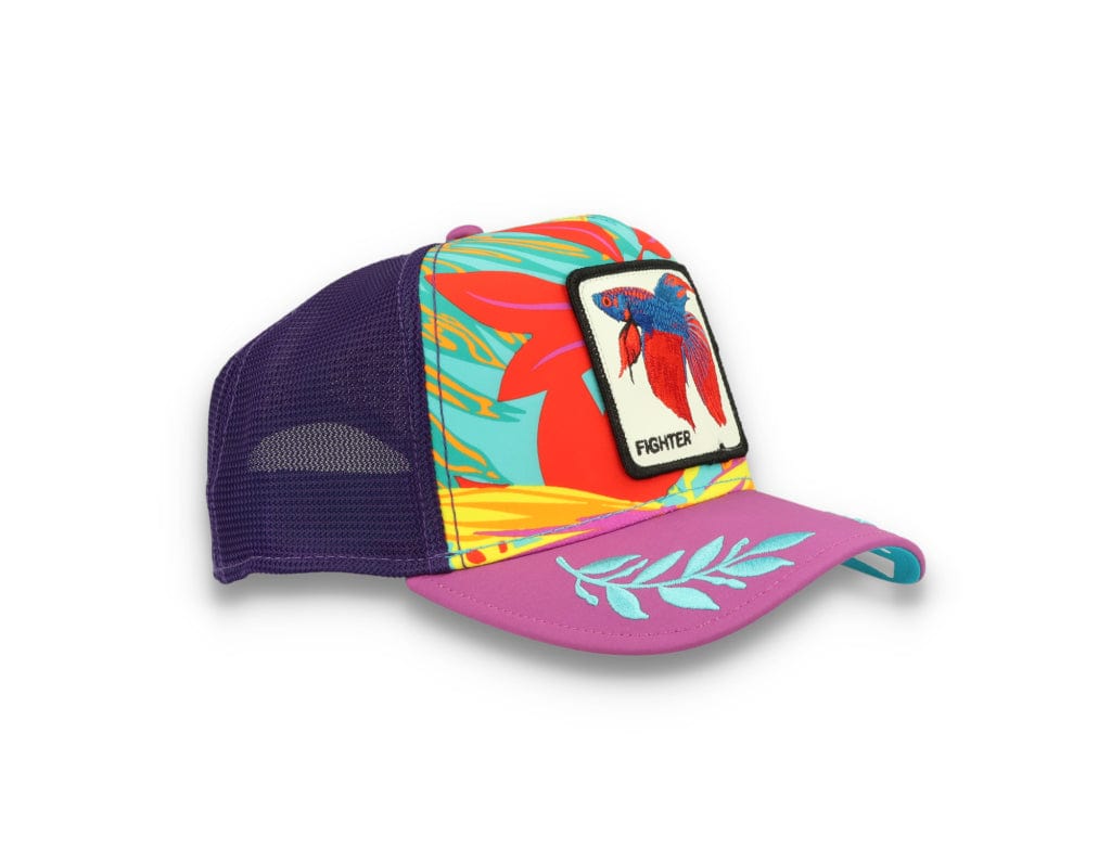 Goorin Trucker Cap  Even Betta Purple