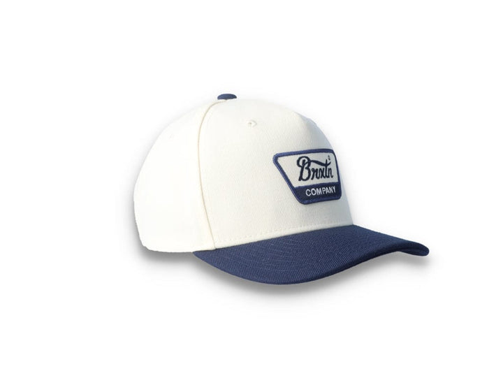 Snapback Cap White/Navy Linwood - LOKK
