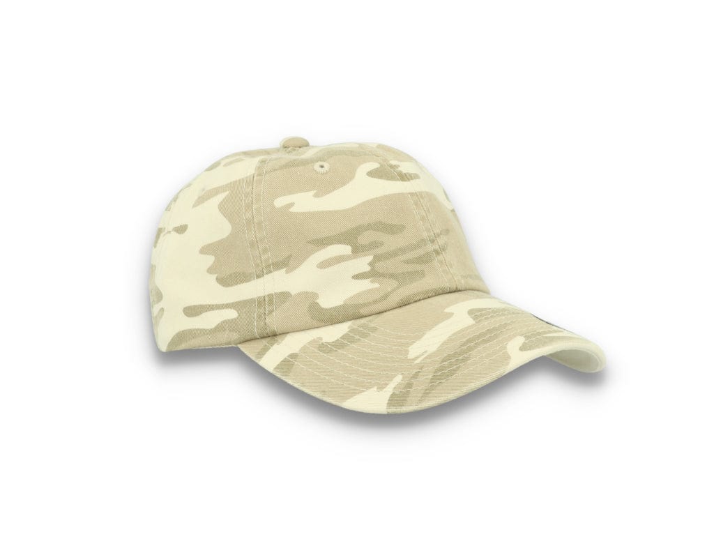 Low Profile Camo Washed Cap 6245CW Desert Camo - LOKK