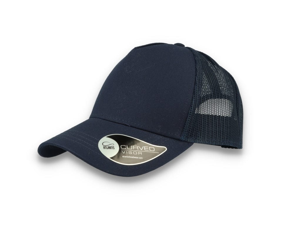 Trucker Cap Navy/Navy Atlantis Rapper Cotton - LOKK