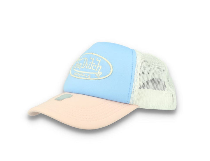 Von Dutch Trucker Cap Tampa Foam Blue/Pink - LOKK